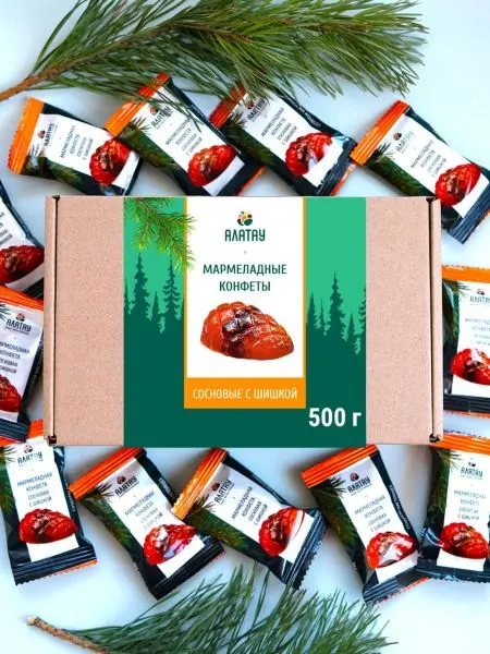 Мармелад с сосновой шишкой, 500 г
