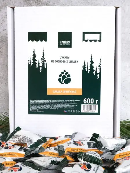 Цукаты сосновые, 600 гр Цукаты сосновые, 600 гр